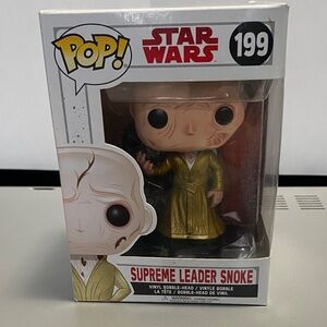 Funko Pop #199 Supreme Leader Snoke in Gold Robe